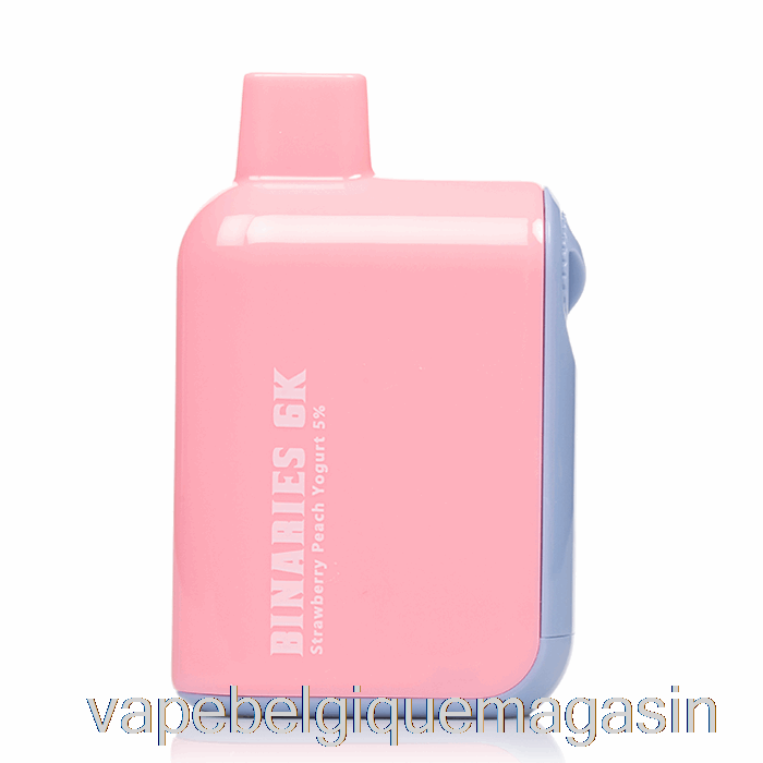 Vape Jetable Horizon Binaires 6k 6000 Yaourt Jetable Fraise Pêche